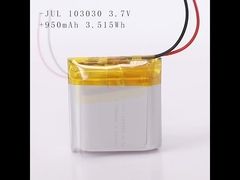 3.7V 720Mah Rechargeable Lithium Polymer Battery Cell
