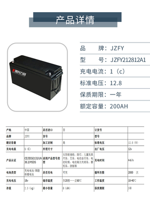 Bateria de ciclo profundo Lifepo4 24V, bateria de armazenamento solar Lifepo4 100Ah