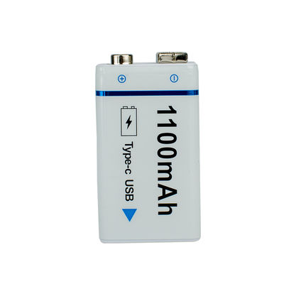 9V Batteries, 10-Year Shelf Life, 9v Battery for Smoke Detector, 9 Volt Power Supply for Guitar Pedals, Square Batteries 9V Lithium-ion battery for Smoke/CO Detector, Electronics & Audio