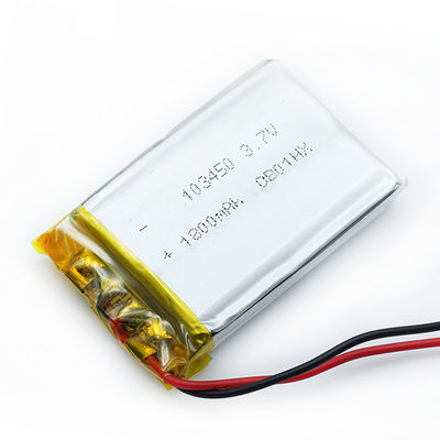 Lâmpada da desinfecção do peso leve 103450 1800mah 3,7 V Li Polymer Battery For Ultraviolet