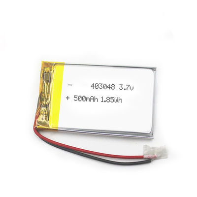 MSDS bateria lisa ultra finamente 403048 do polímero do lítio de 3,7 volts