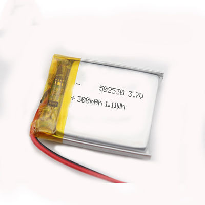 PWB eletrônico de Toy Batteries With da bateria de Lipo do lítio 300mAh de ROHS 502530