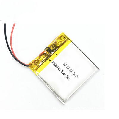 ROHS 180mah 303030 descarga de 3,7 V Li Polymer Battery Low Self com PCM