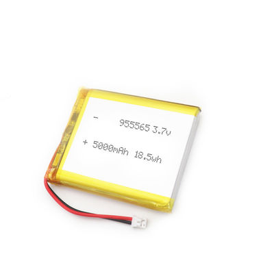 Li Polymer Battery recarregável personalizado 955565 5000mah