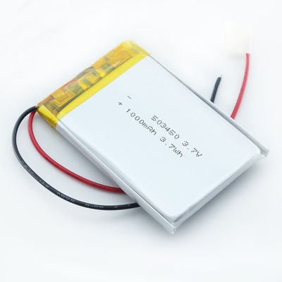 Lítio Ion Polymer Battery do KC dos CB 503450 1050mAh 1000mAh 053450 com PWB