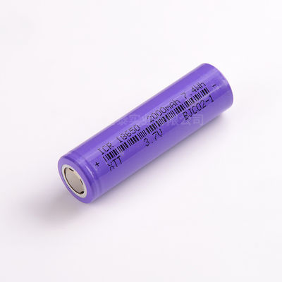 0.2C Li Ion Battery recarregável 3,7 vezes cilíndricas de V 2000mah 7,4 Wh 300