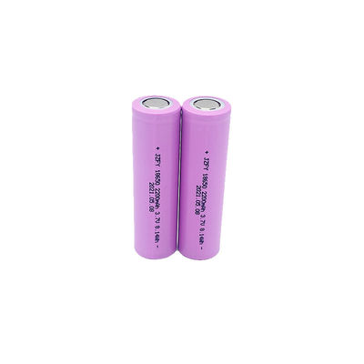 Bateria de lítio 18650 cilíndrica 3,7 V de Li Ion Battery 62133 do jogador do jogo 2200mah
