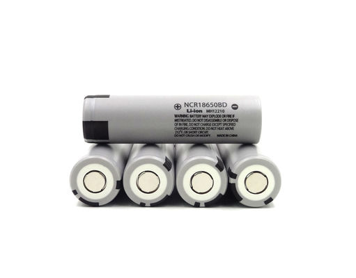 Bateria recarregável KC UN38.3 MSDS do cinza 3,7 V 18650 de JZFY