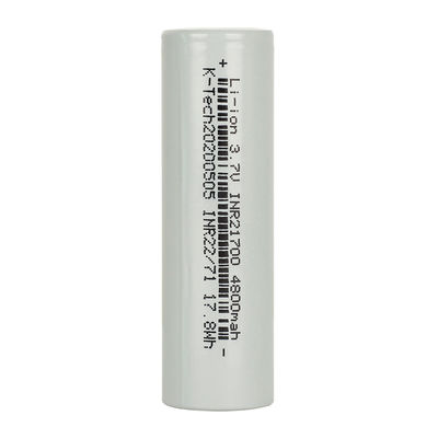 21700 lítio Ion Battery de 4800Mah 3.7V