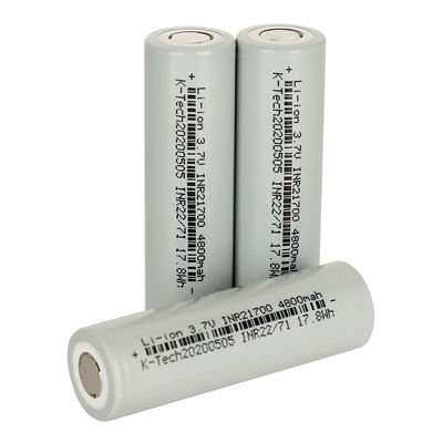 21700 lítio Ion Battery de 4800Mah 3.7V