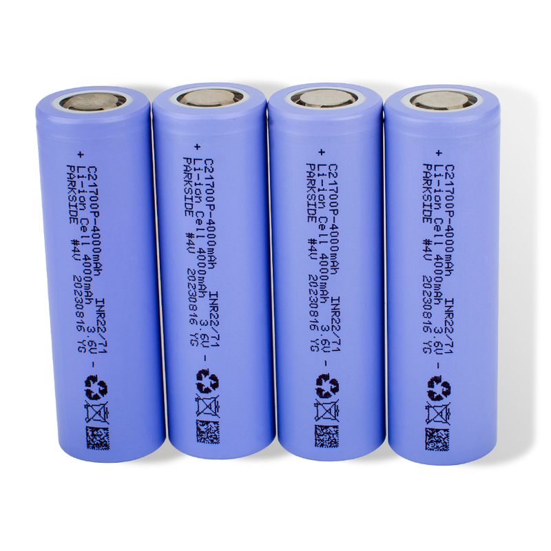 Bateria de lítio 21700, 3,7V, capacidade 5000mAh, formato redondo, lanterna, chave de fenda elétrica portátil, esmerilhadeira angular elétrica, bateria de alimentação para ferramentas elétricas